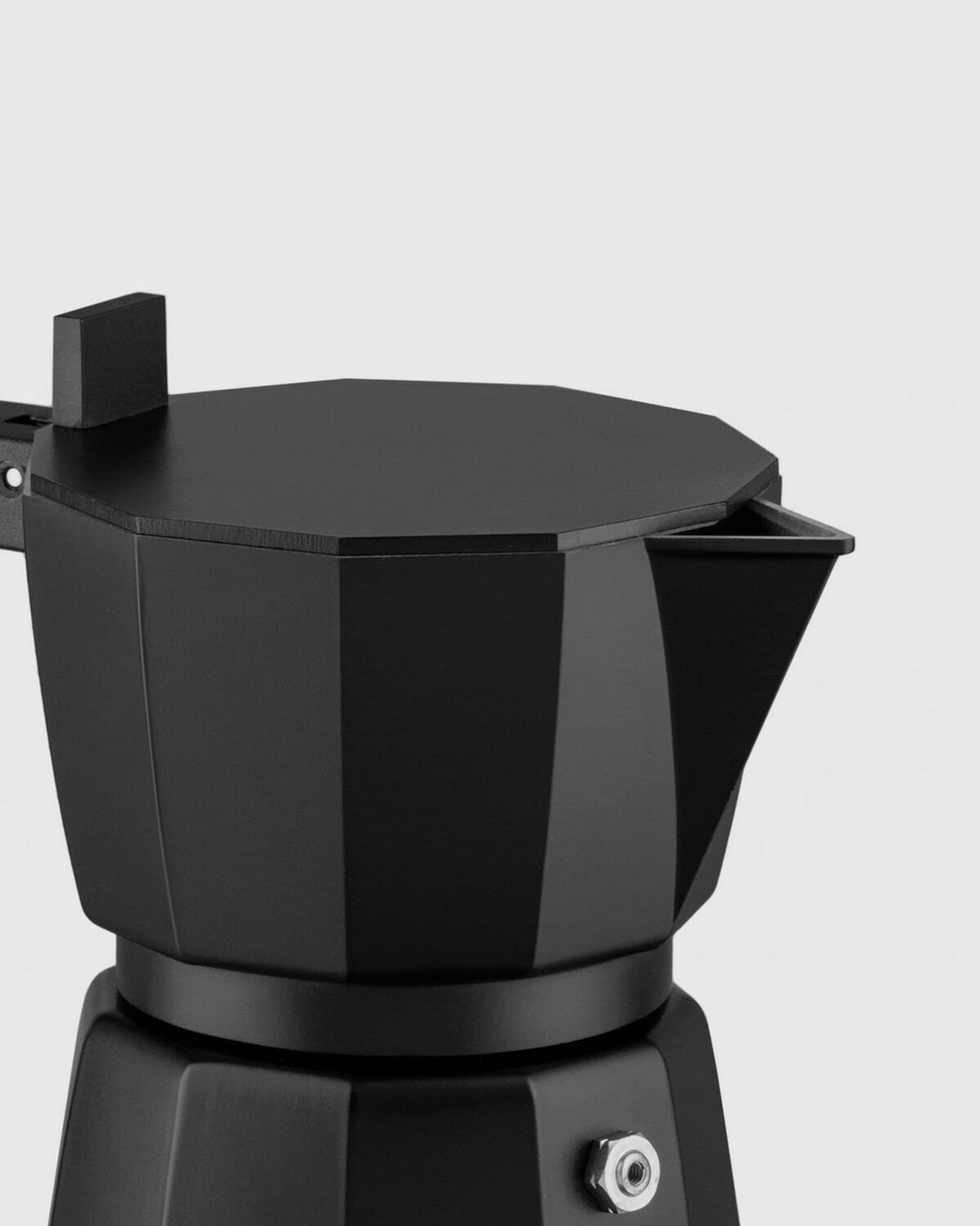 Alessi MOKA, ESPRESSOKAFFEEKANNE B Black Mens Kitchen- & Tableware