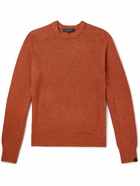 Rag & Bone - Mélange-Knit Sweater - Orange