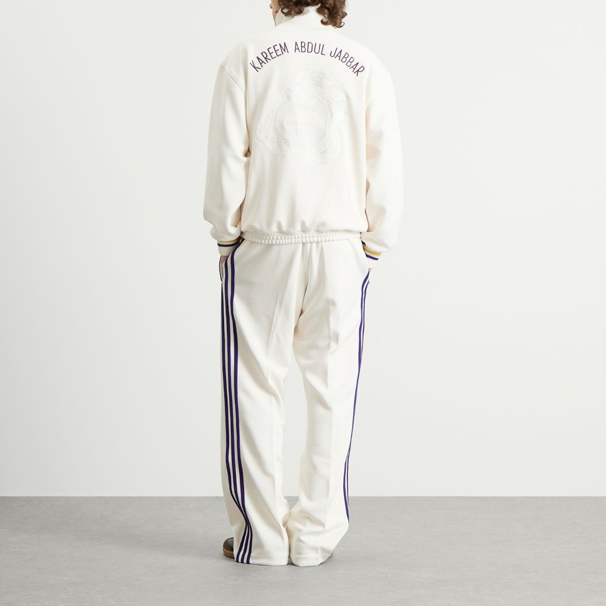 Adidas Men's x Wales Bonner Jabbar Track Top in Chalk White