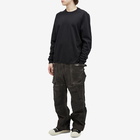 Rick Owens Men's Denim Stefan Cargo Pants in Black