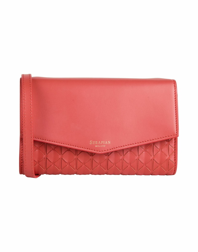 Photo: Serapian Womens Clutch in Tomato red