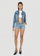 Courrèges - Zip Shorts in Light Blue