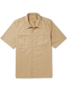 Tod's - Logo-Embroidered Twill Shirt - Neutrals