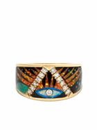 Jacquie Aiche 14K Yellow Gold Diamond Galaxy Ring