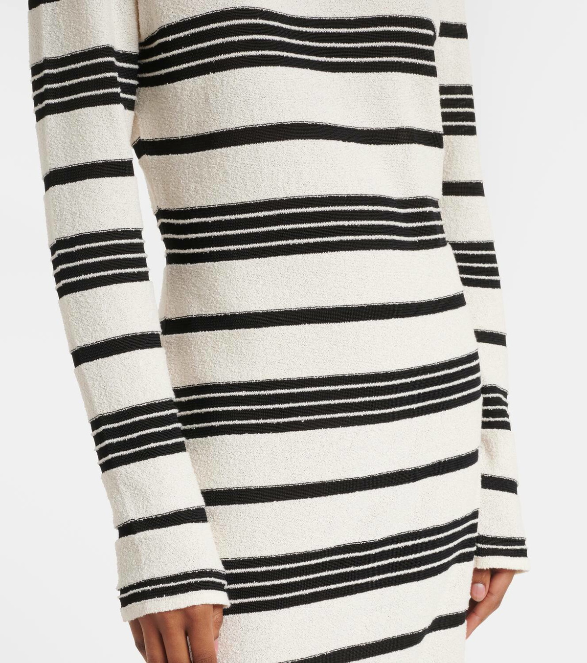 Moncler Cotton-blend midi dress