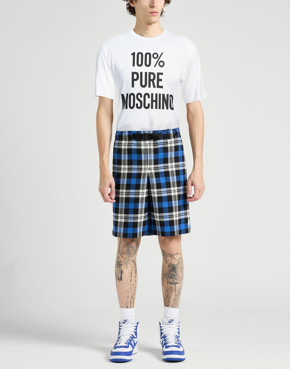 Moschino Couture Mens T-shirt in White