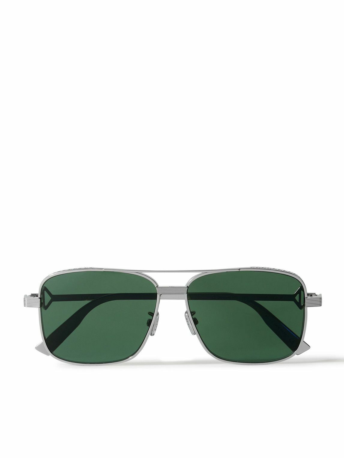 Dior Eyewear - CD Diamond S9U Square-Frame Silver-Tone Sunglasses