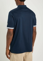Sandbanks Logo Cotton Polo Shirt Navy