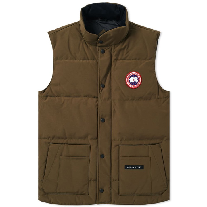 Photo: Canada Goose Men's Freestyle Vest in Military Green