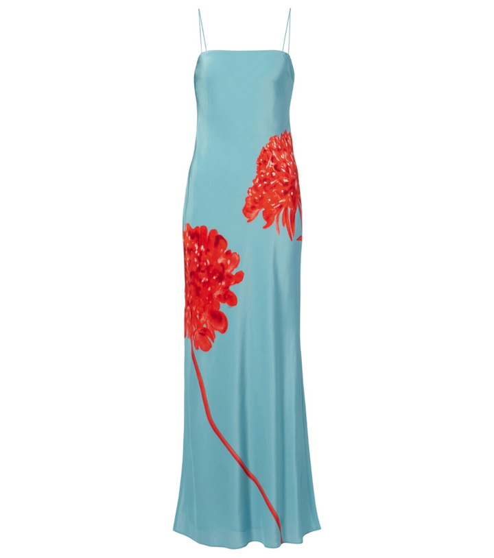 Photo: SIR Amelie floral silk crêpe maxi dress