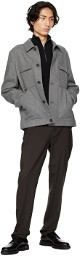 Dunhill Black Half-Zip Sweater