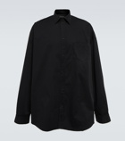 Balenciaga - Oversized cotton shirt jacket