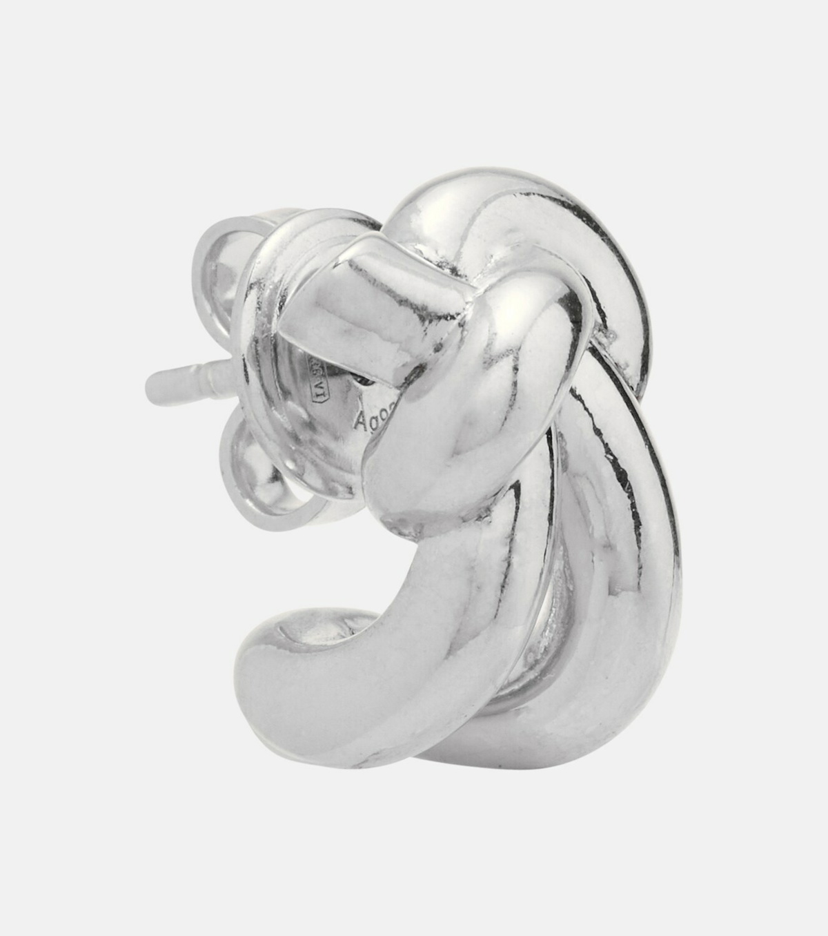 Bottega Veneta Knot sterling silver earrings