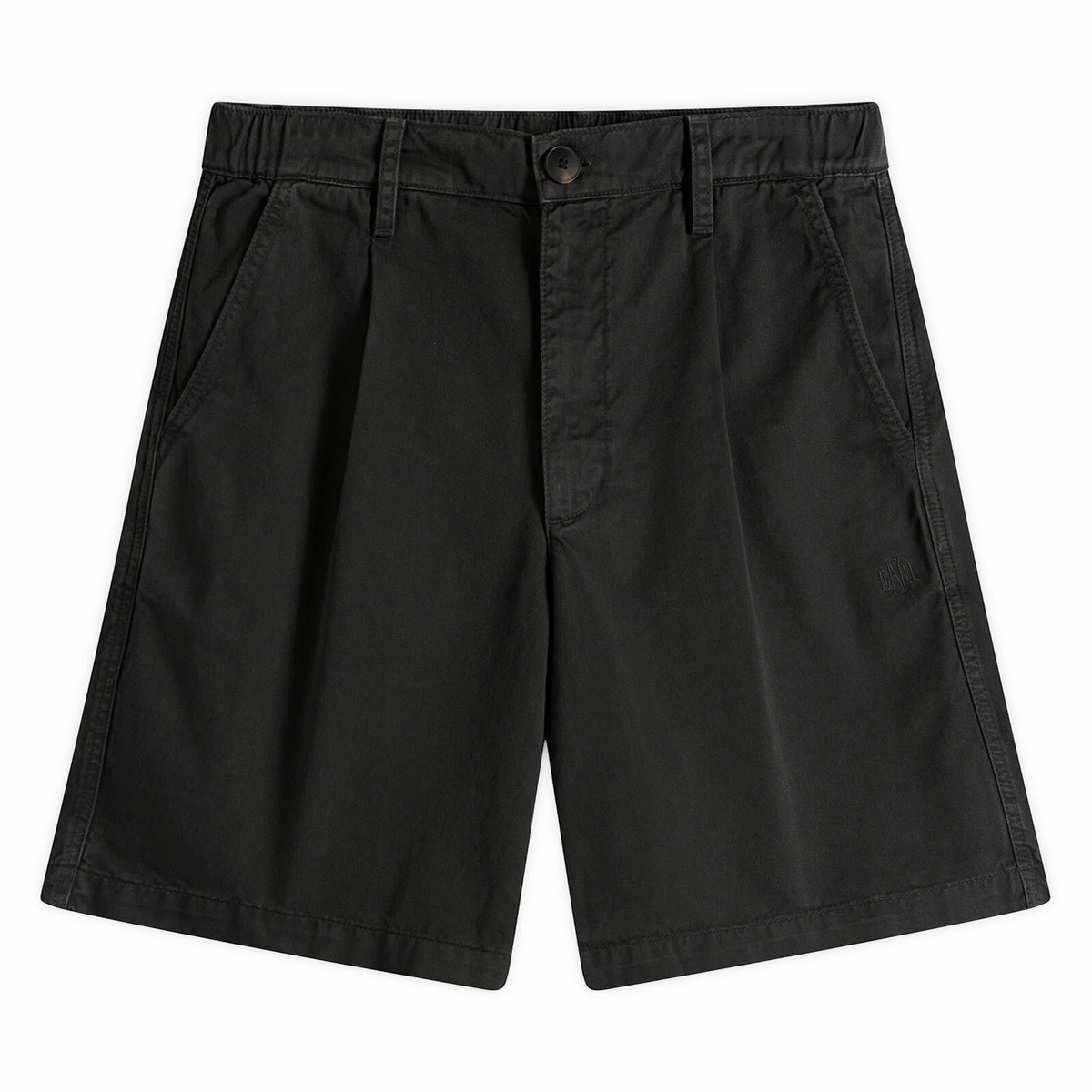 END. Resort Short in Washed Black