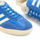 Adidas Gazelle Indoor Sneaker in Blue/Cream White/Gold