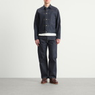 Human Made Men's Selvedge Past Denim Work Jacket in Indigo