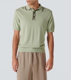 King & Tuckfield Wool polo shirt
