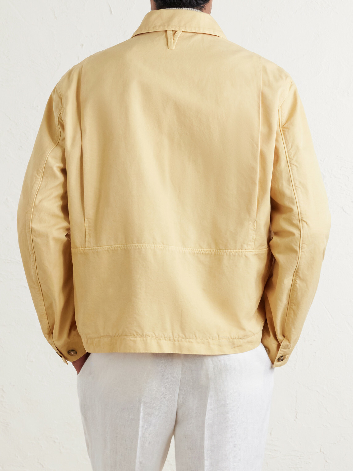 Valstar - Cotton-Canvas Field Jacket - Yellow