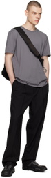 Kanghyuk Black Two Tuck Trousers