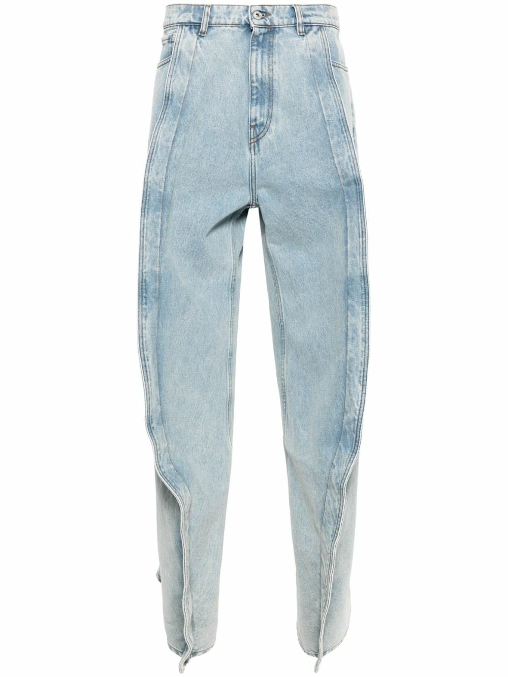 Y/Project Blue 3D-Detail Organic Cotton Jeans