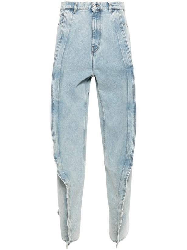 Photo: Y/Project Blue 3D-Detail Organic Cotton Jeans