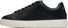 Versace Black Greca Nylon Sneakers
