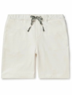 Orlebar Brown - Meakin Straight-Leg Cotton-Jersey Shorts - White
