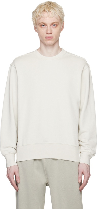 Photo: Lady White Co. Off-White Relaxed Sweatshirt