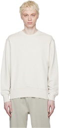 Lady White Co. Off-White Relaxed Sweatshirt