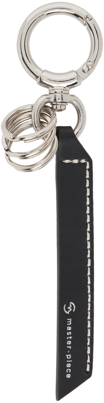Photo: master-piece Black W-Ring Keychain