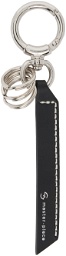 master-piece Black W-Ring Keychain