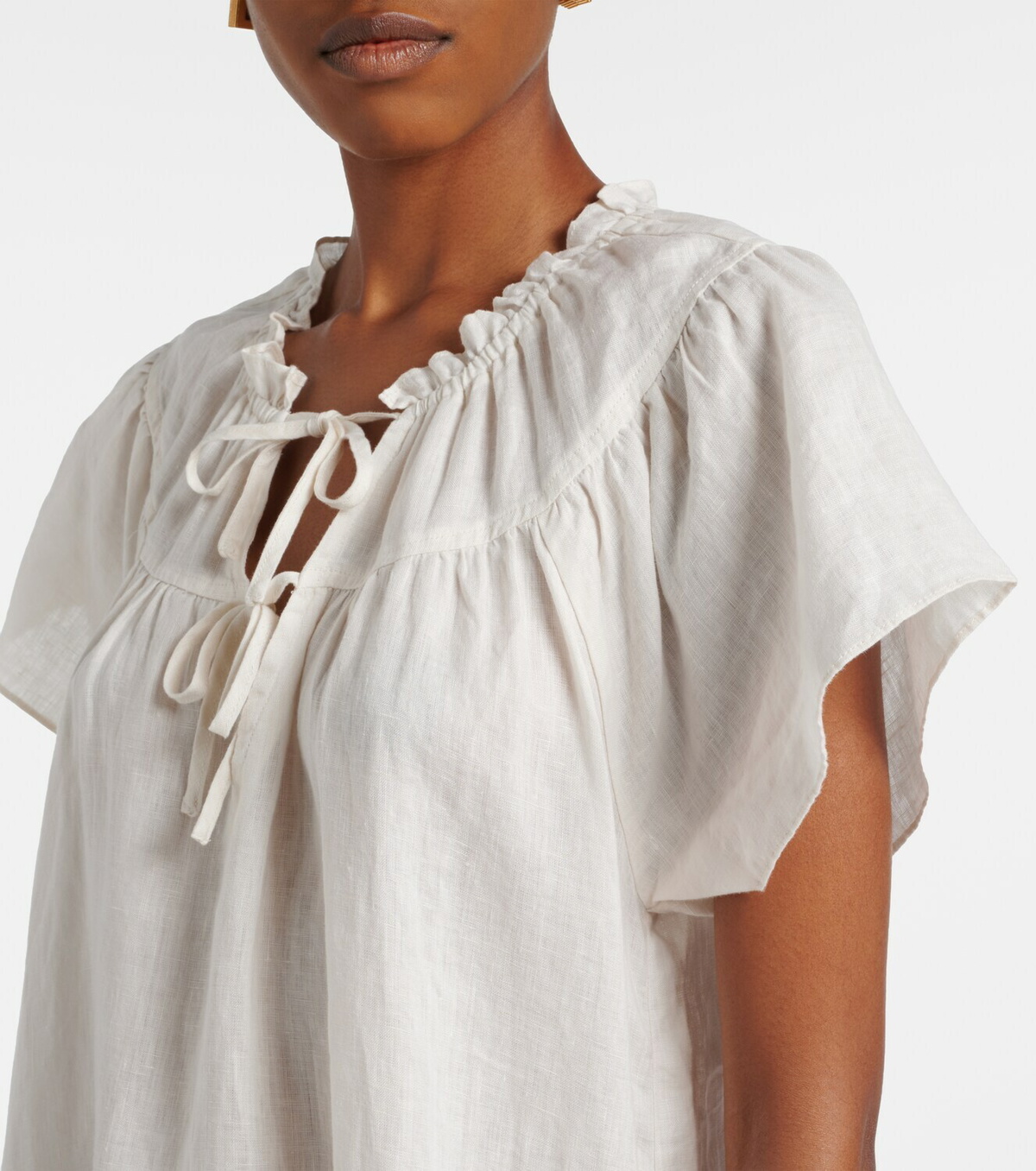 Velvet Livvy linen minidress