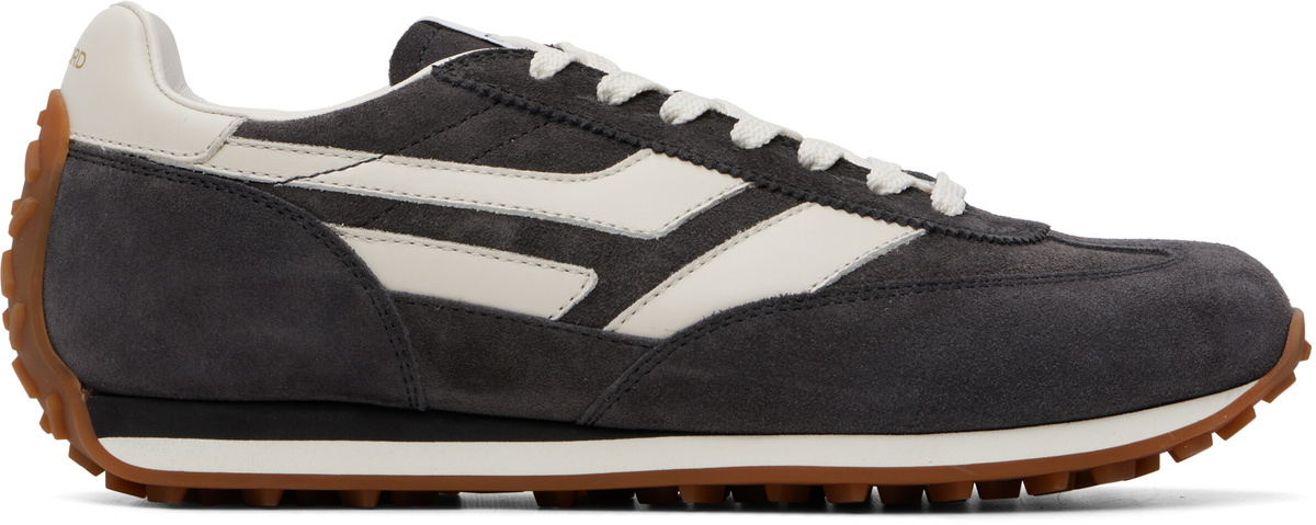 TOM FORD Gray Suede Mick Sneakers