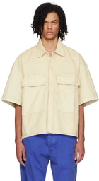 B1ARCHIVE Beige Camp Denim Shirt