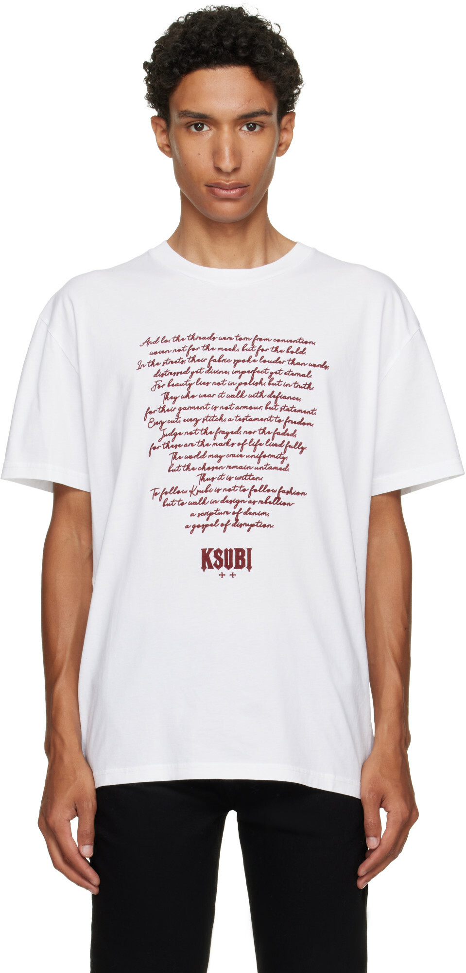 Ksubi White Cypha Biggie S/S T-shirt