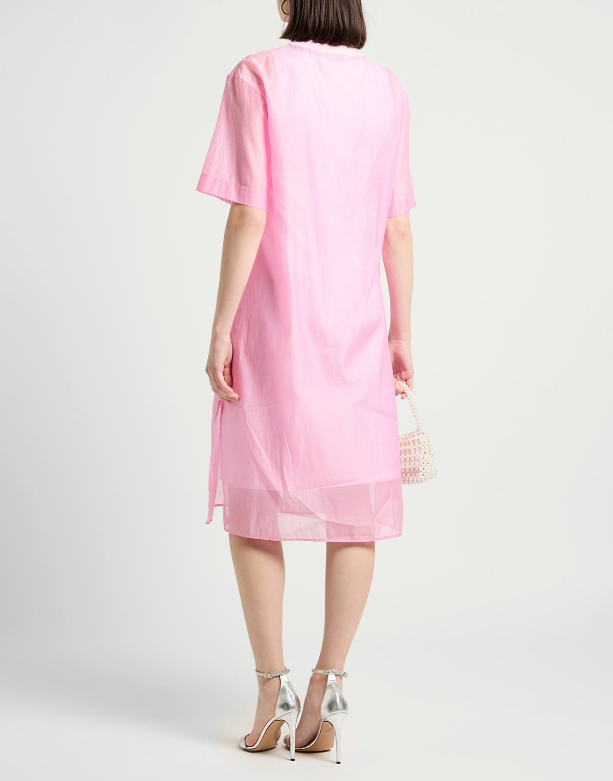 Peserico Womens Midi dress in Pink