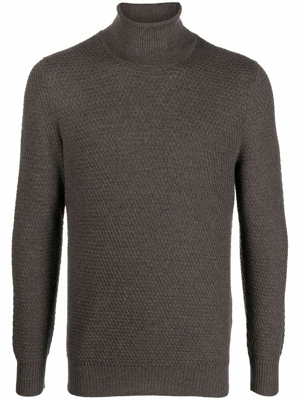 Photo: TAGLIATORE - Turtleneck Sweater In Wool