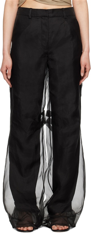 Photo: Christopher Esber Black Iconica Duo Trousers