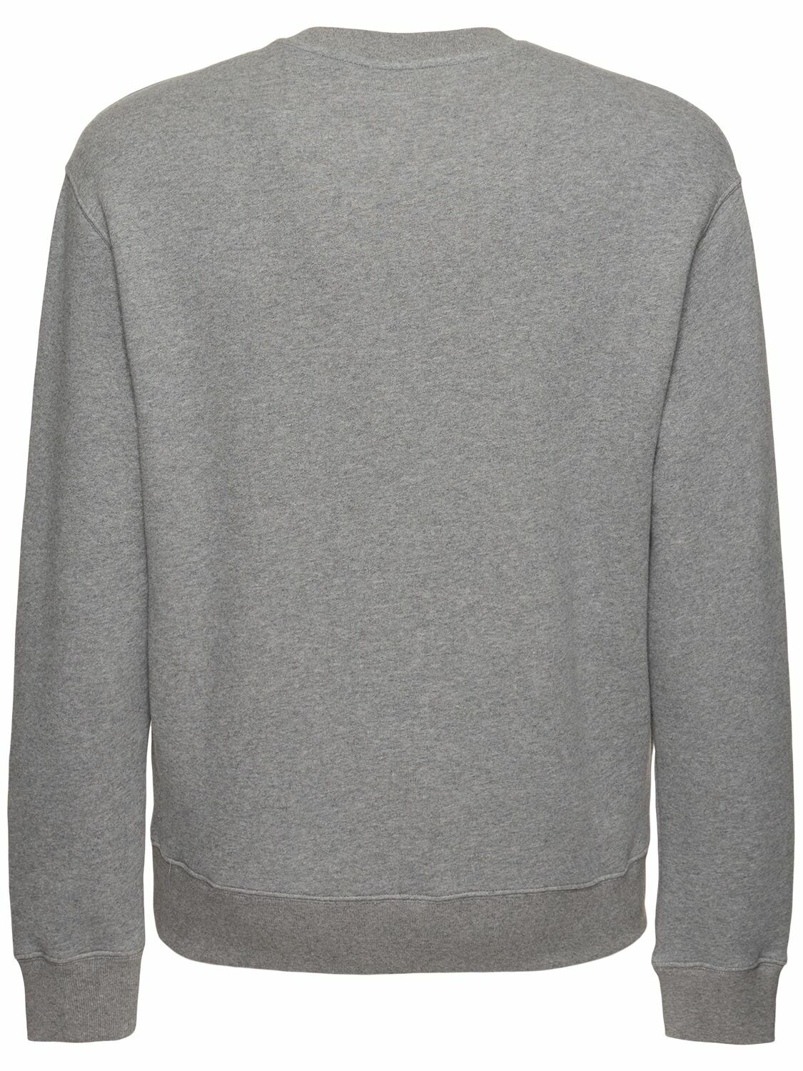 MAISON KITSUNE｜ (OUTDOOR PROFILE FOX COMFORT SWEATSHIRT MAISON KITSUNÉ Outdoor Profile Fox Comfort Sweatshirt Maison