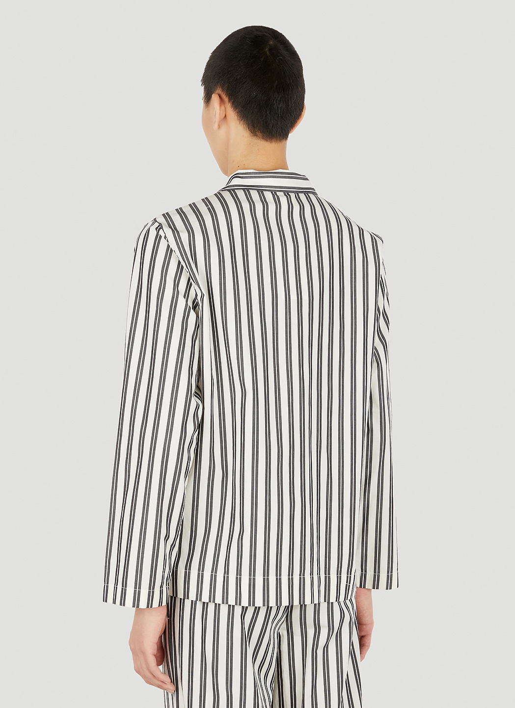 Tekla Striped Classic Pyjama Shirt