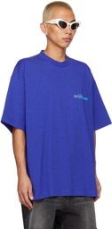 VETEMENTS Blue 'Only Vetements' T-Shirt
