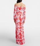 Alexandra Miro Mila printed jersey maxi dress