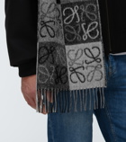 Loewe - Anagram wool and cashmere scarf