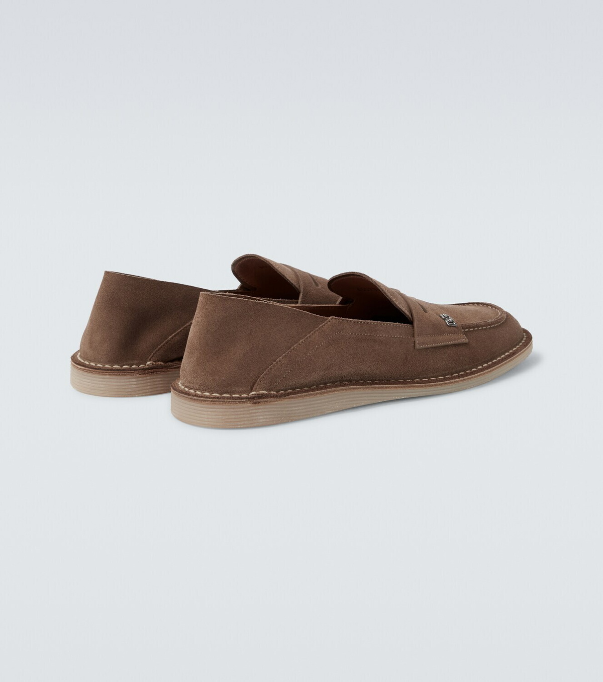 Dolce&Gabbana New Florio Ideal suede loafers