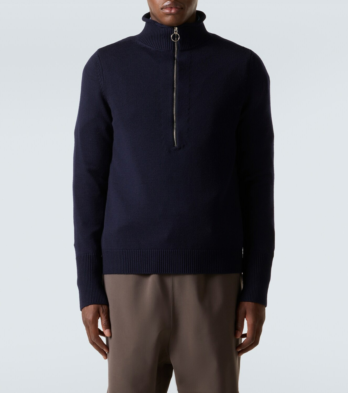 Plan C Wool turtleneck sweater