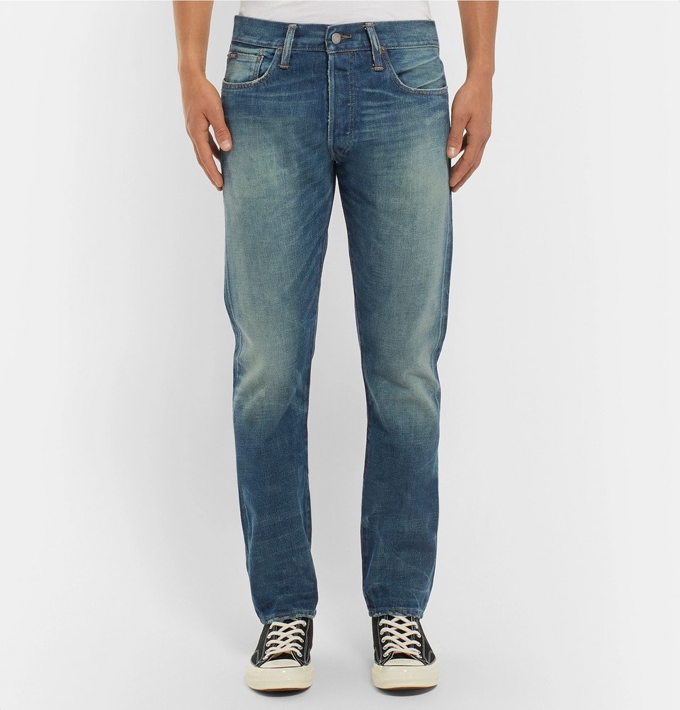 Polo Ralph Lauren - Sullivan Slim-Fit Denim Jeans - Men - Blue Polo ...