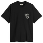 Sundays Men's Wine T-Shirt in Black