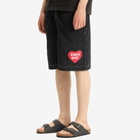 Human Made Men's Heart Swim Shorts in Black