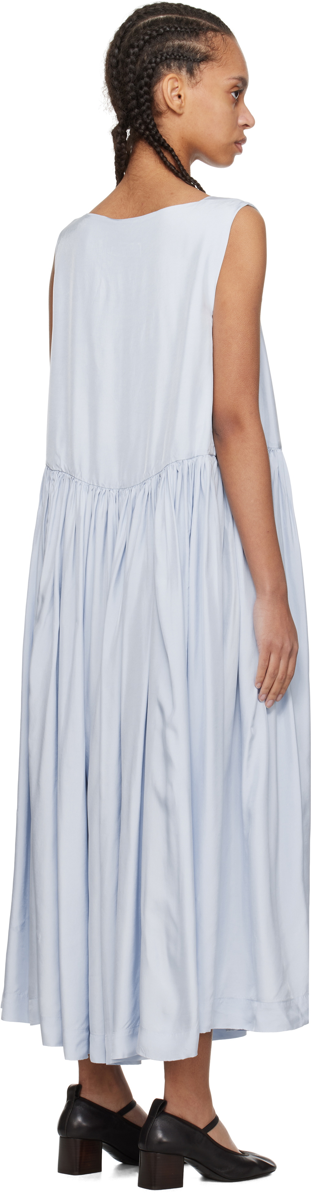 CASEY CASEY Blue Pomme Midi Dress