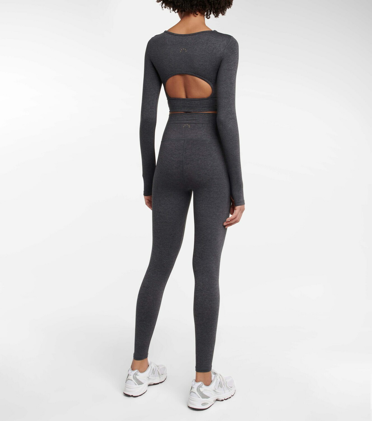Varley - Always Warm Sloan cropped jersey top